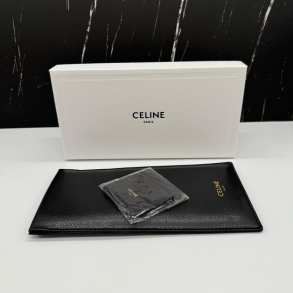 NEW AUTHENTIC CELINE CASE FOR EYEWEAR, BLACK LIGHT CASE FOR EYEWEAR - Picture 2 of 6